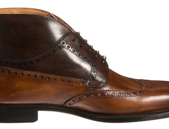 Brune Herrestøvler i Læder fra Magnanni