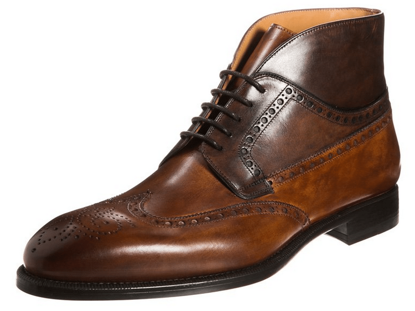 Brune Herrestøvler i Læder fra Magnanni 