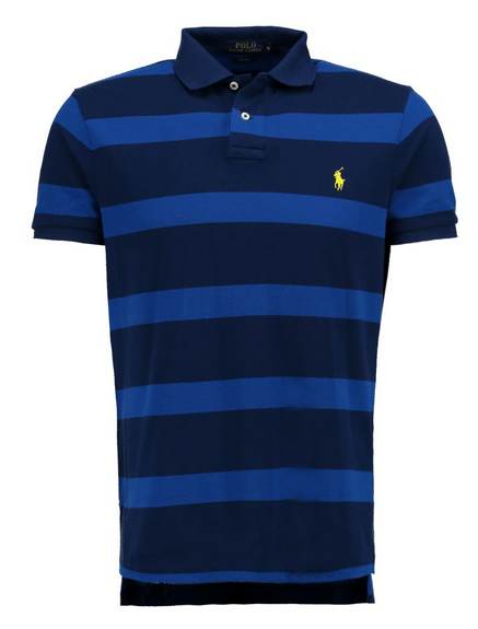 Stribet Ralph Lauren polo til mænd