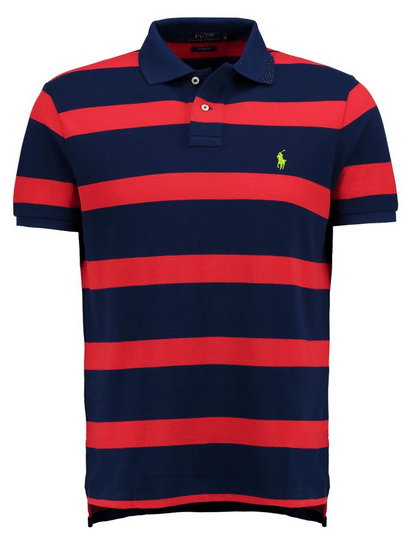 Stribet Ralph Lauren polo til mænd