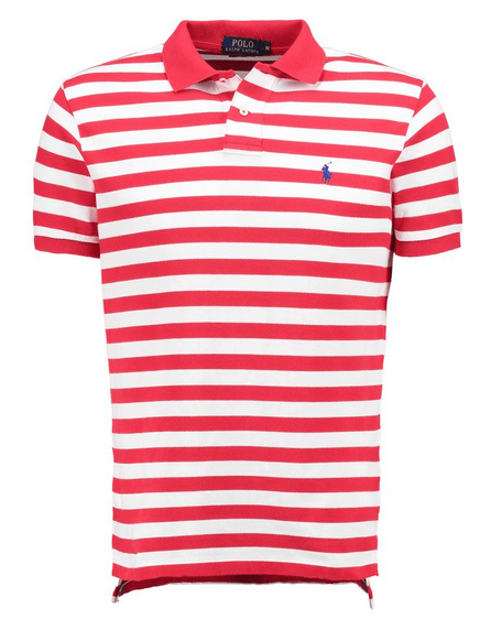Stribet Ralph Lauren polo til mænd