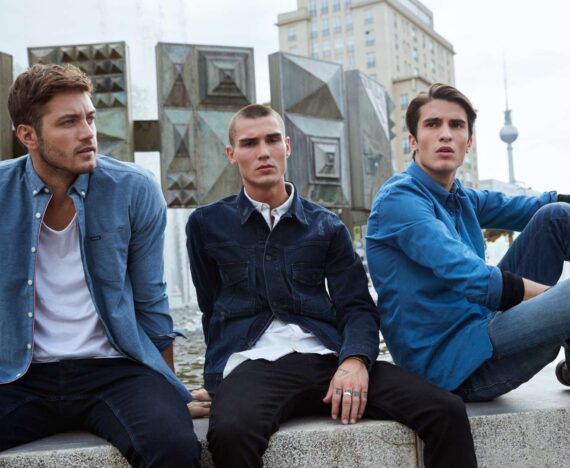 fede jeans til mænd