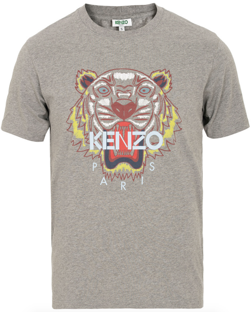 kenzo t-shirt med tiger