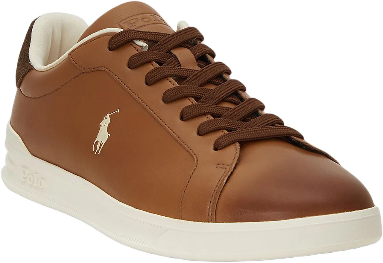 Polo Ralph Lauren sneakers herre cognac læder
