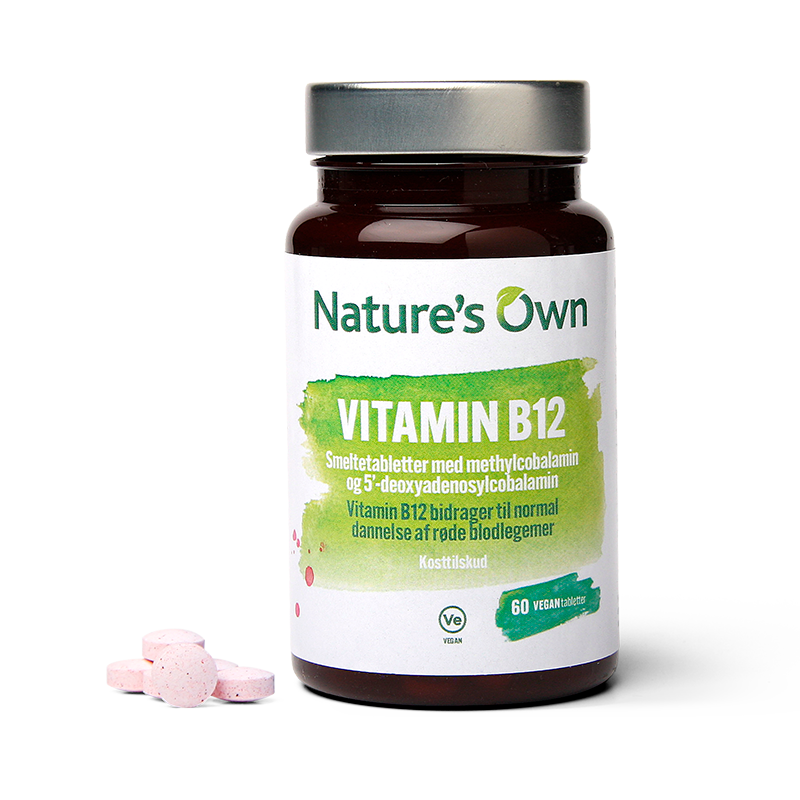Nature's Own Vitamin B12 Vegan Smeltetablet
