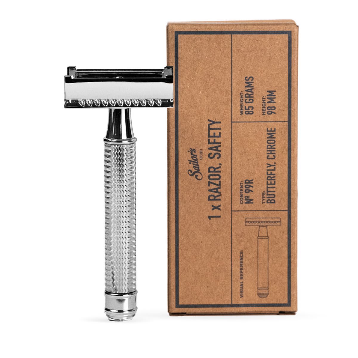 Sailor's Butterfly 99R safety razor