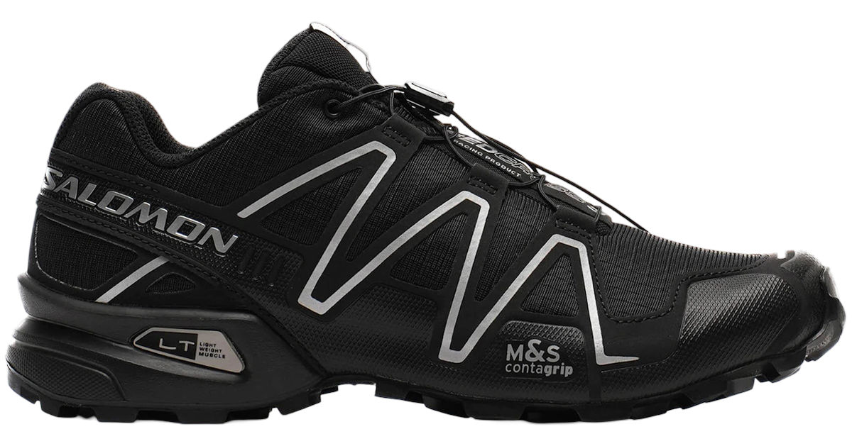 Salomon Speedcross 3 sneakers i sort og sølv
