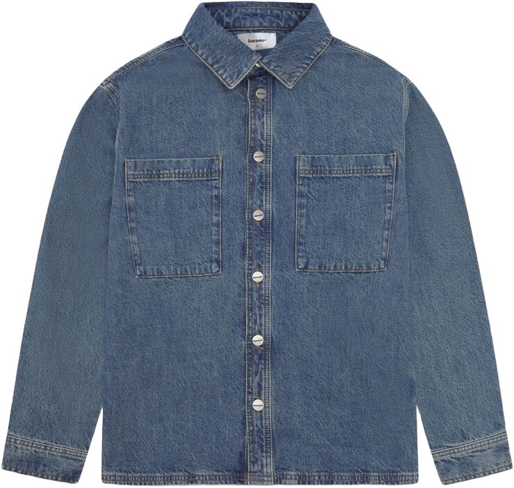 Bareen Oversized Denim Overshirt