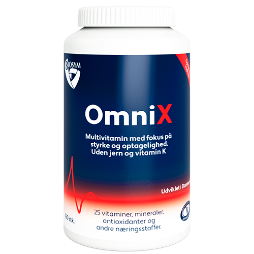Biosym OmniX uden jern og K-vitamin multivitamin
