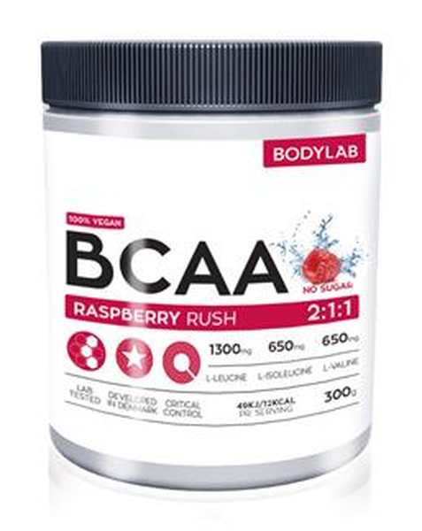 Bodylab BCAA Raspberry Rush 300 g