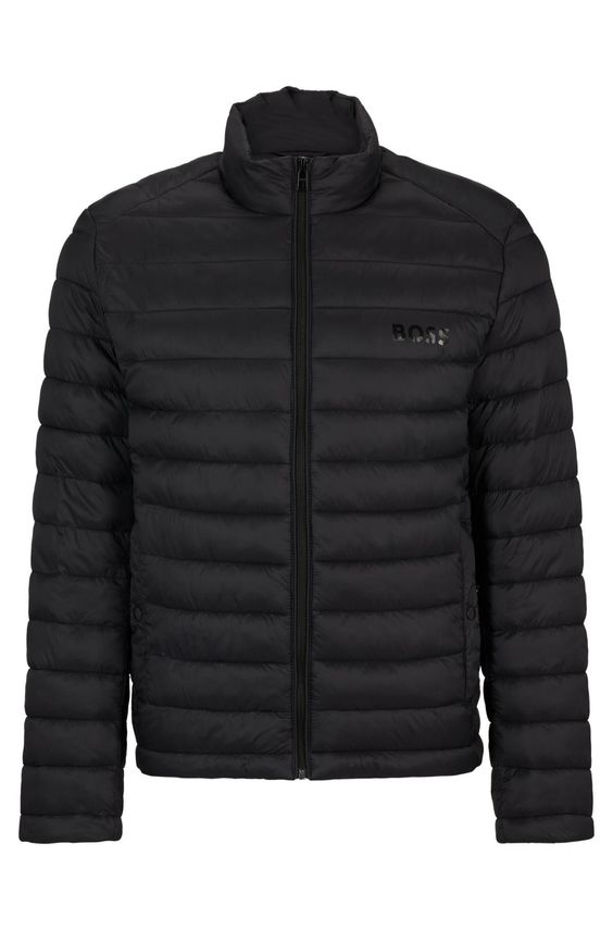 BOSS Black Calanos overgangsjakke sort herre