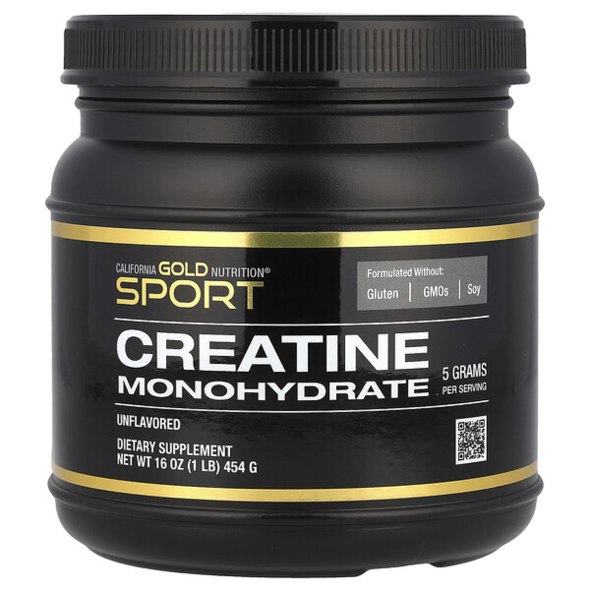 California Gold Nutrition Pure Creatine Monohydrate 453g