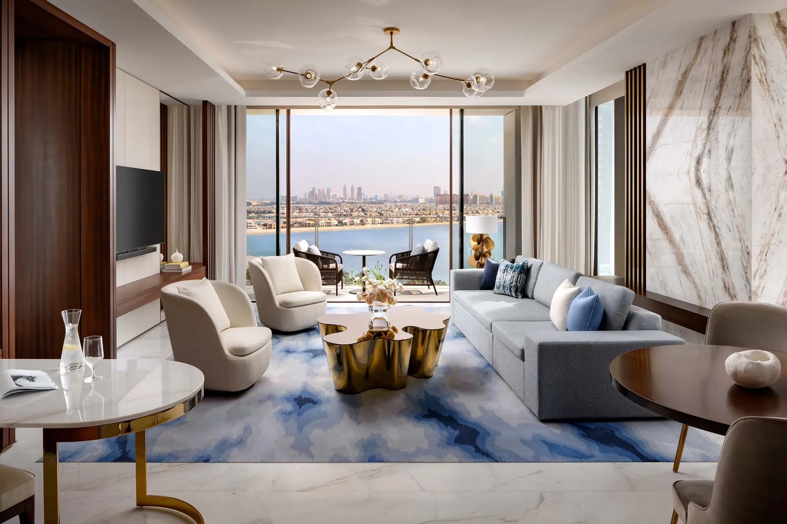 Atlantis The Royal suite med udsigt over Palm Jumeirah
