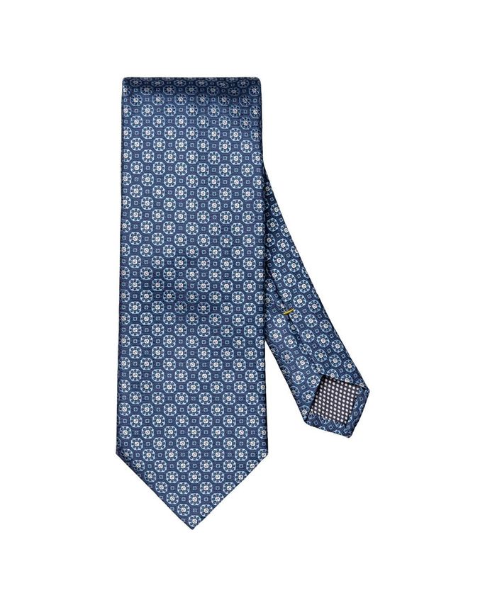 Eton Medallion silkeslips i navy
