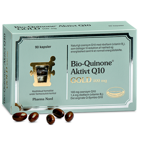 Pharma Nord Bio-Quinone Q10 Gold 100 mg, 90 kapsler