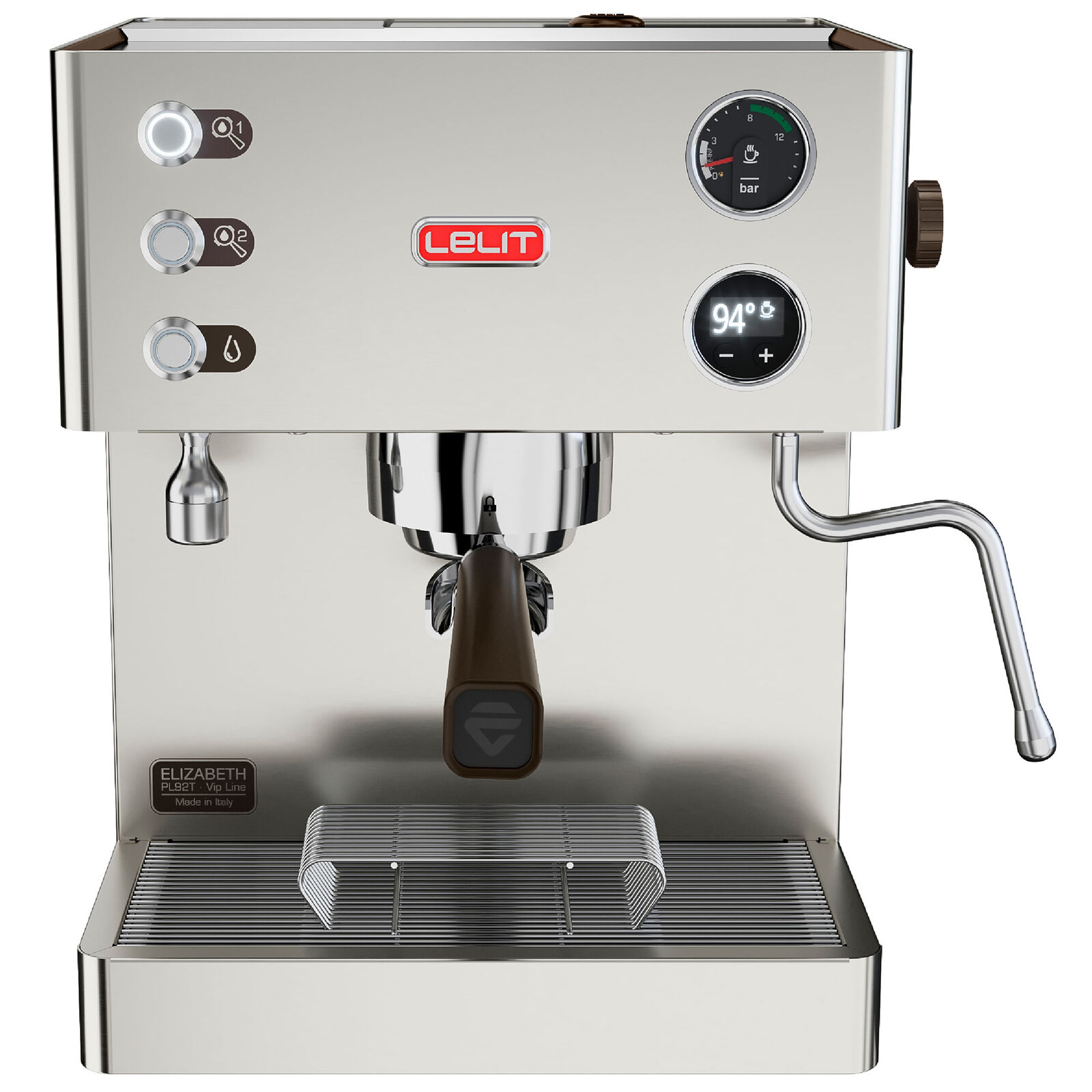 Lelit Elizabeth PL92T espressomaskine i rustfrit stål