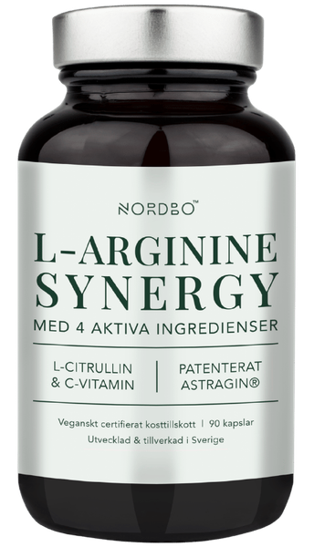 Nordbo L-Arginine Synergy 90 kapsler