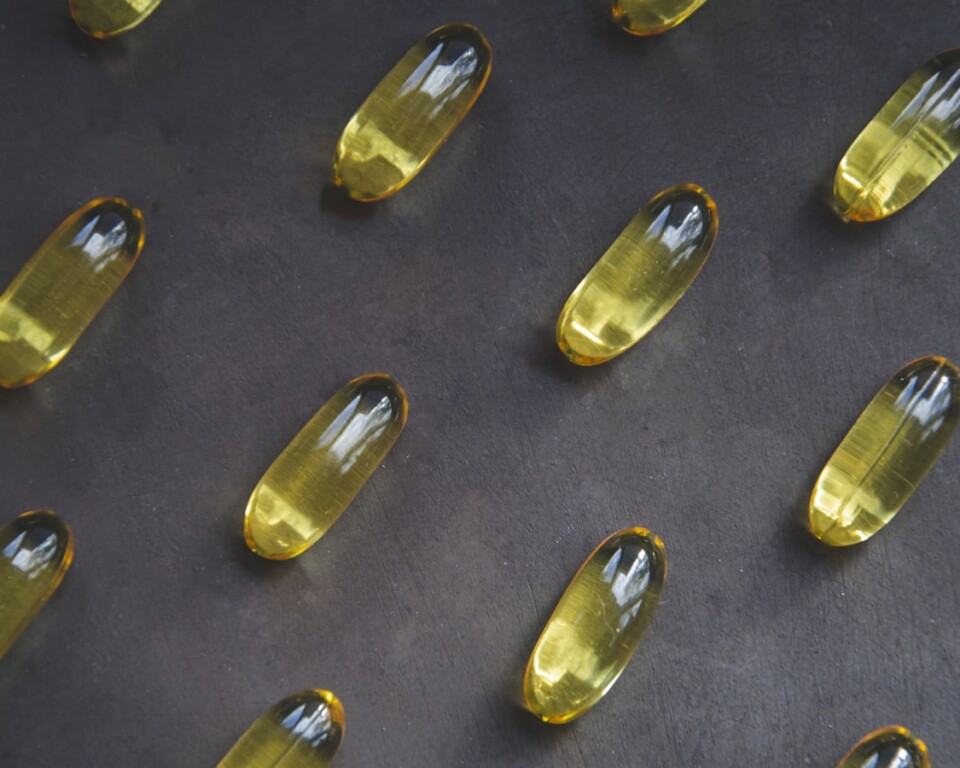 Omega-3 fiskeolie kapsler