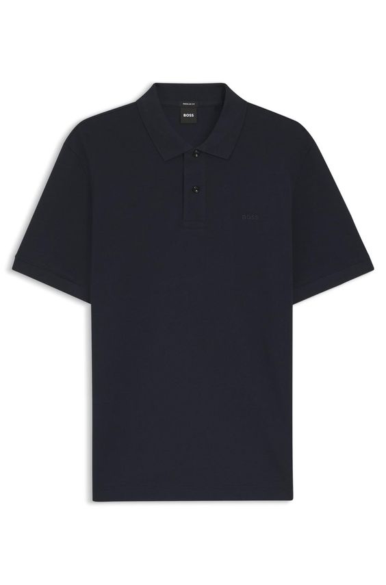 BOSS Pallas polo shirt i mørkeblå