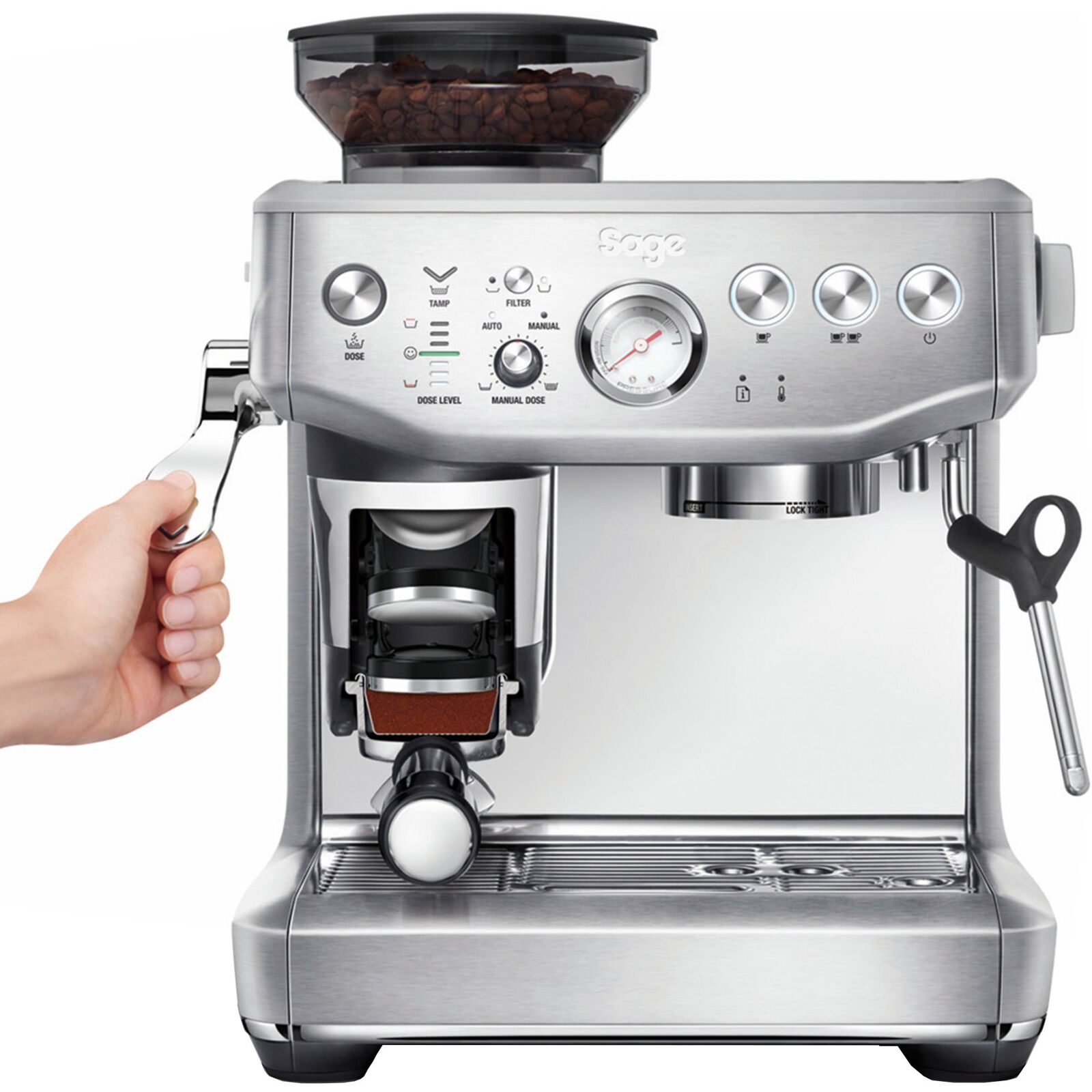 Sage Barista Express Impress SES876 espressomaskine