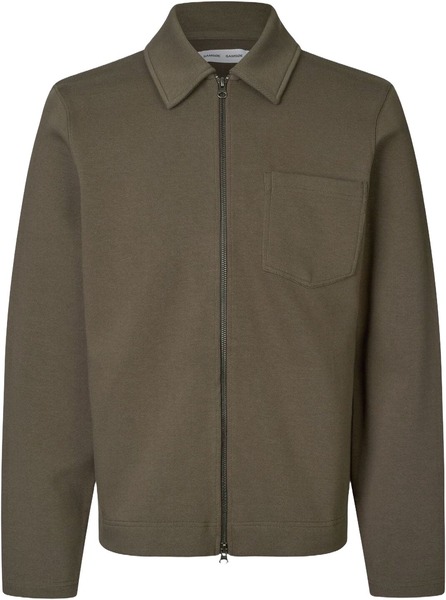 Samsøe Samsøe Sahannes full zip 15509 i black olive