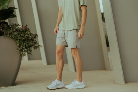 INDICODE JEANS INCANVO SHORTS CHINO - Short - baked clay/orange chiné
