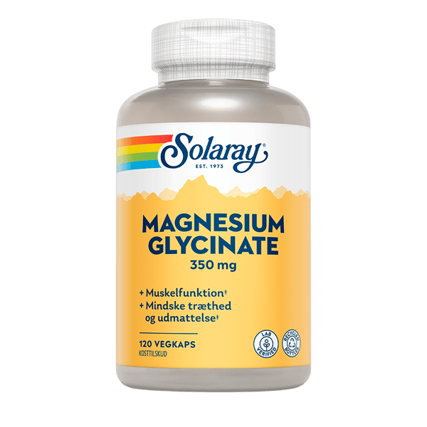 Solaray Magnesium Glycinate 120 kapsler