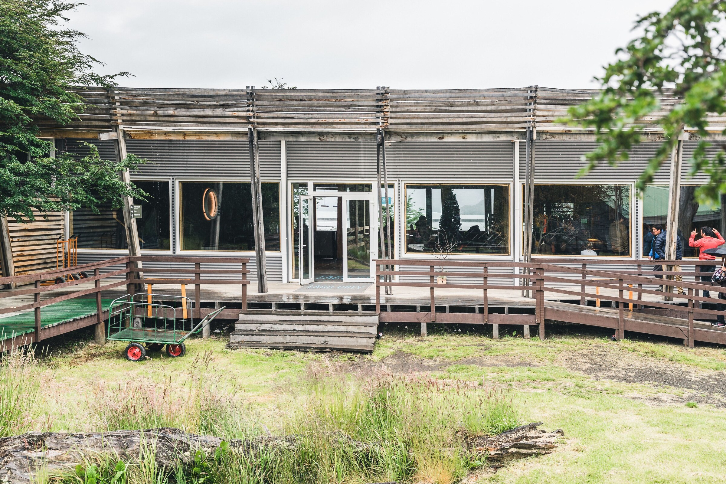 Hotel Lago Grey i Torres del Paine ved Lago Grey