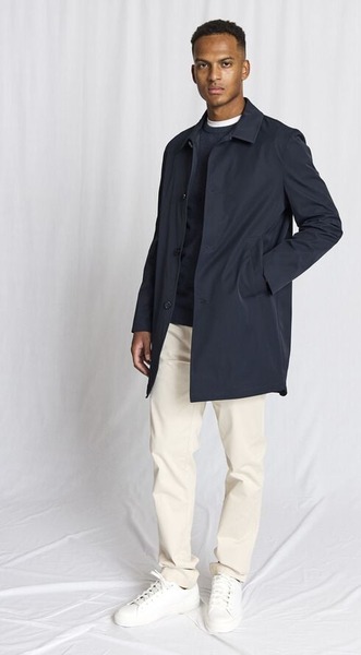 Navy Bruun & Stengade BS Novello frakke