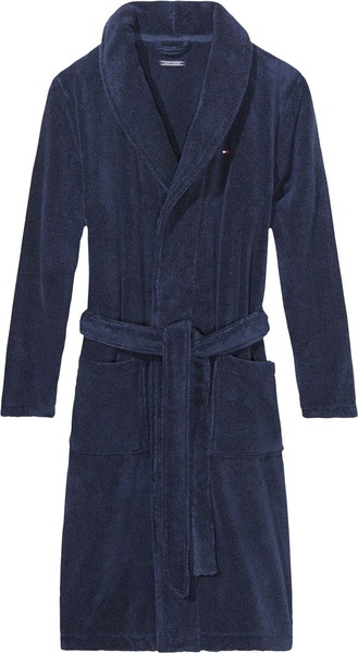 Tommy Hilfiger Icon navy badekåbe til mænd