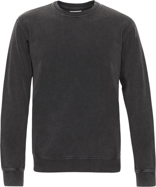 Colorful Standard Classic Organic Crew faded black sweatshirt til mænd