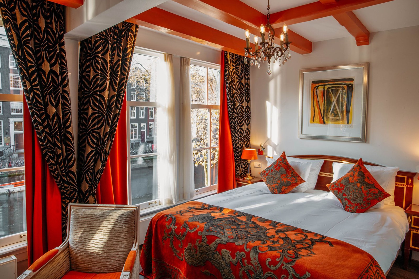 Værelse hos Ambassade Hotel Amsterdam