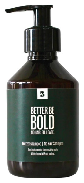 Better Be Bold No Hair Shampoo til skaldet hovedbund