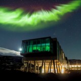 ION Adventure Hotel under nordlys i Islands landskab