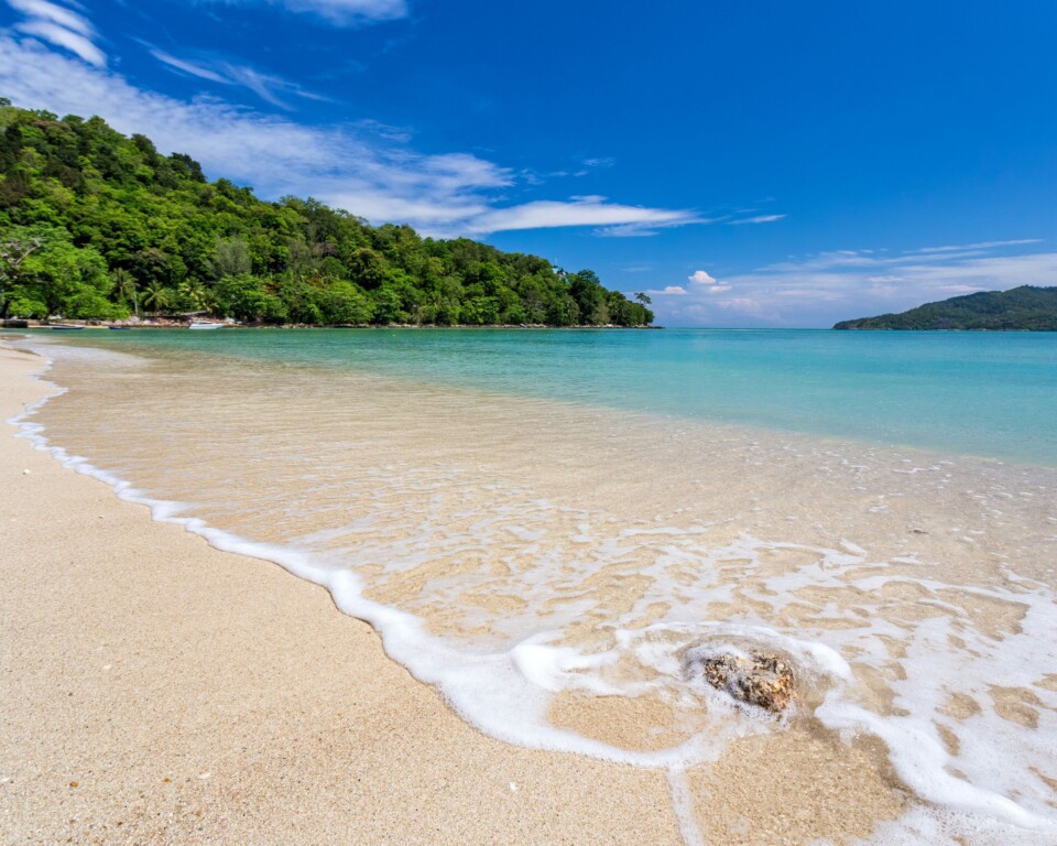 Strand og luksusresort ved Phuket