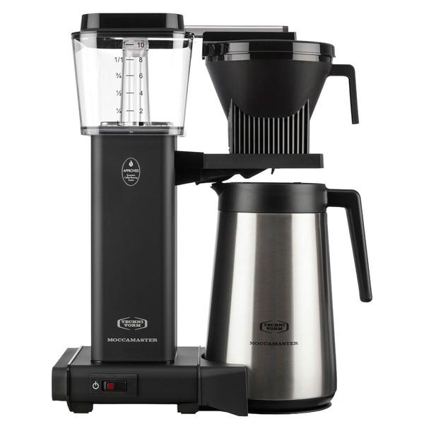 Moccamaster Automatic Thermo kaffemaskine i matsort