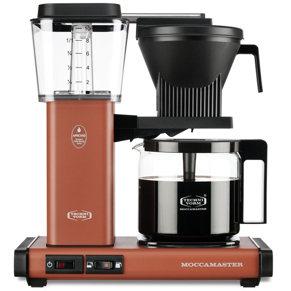 Moccamaster Optio kaffemaskine i terracotta
