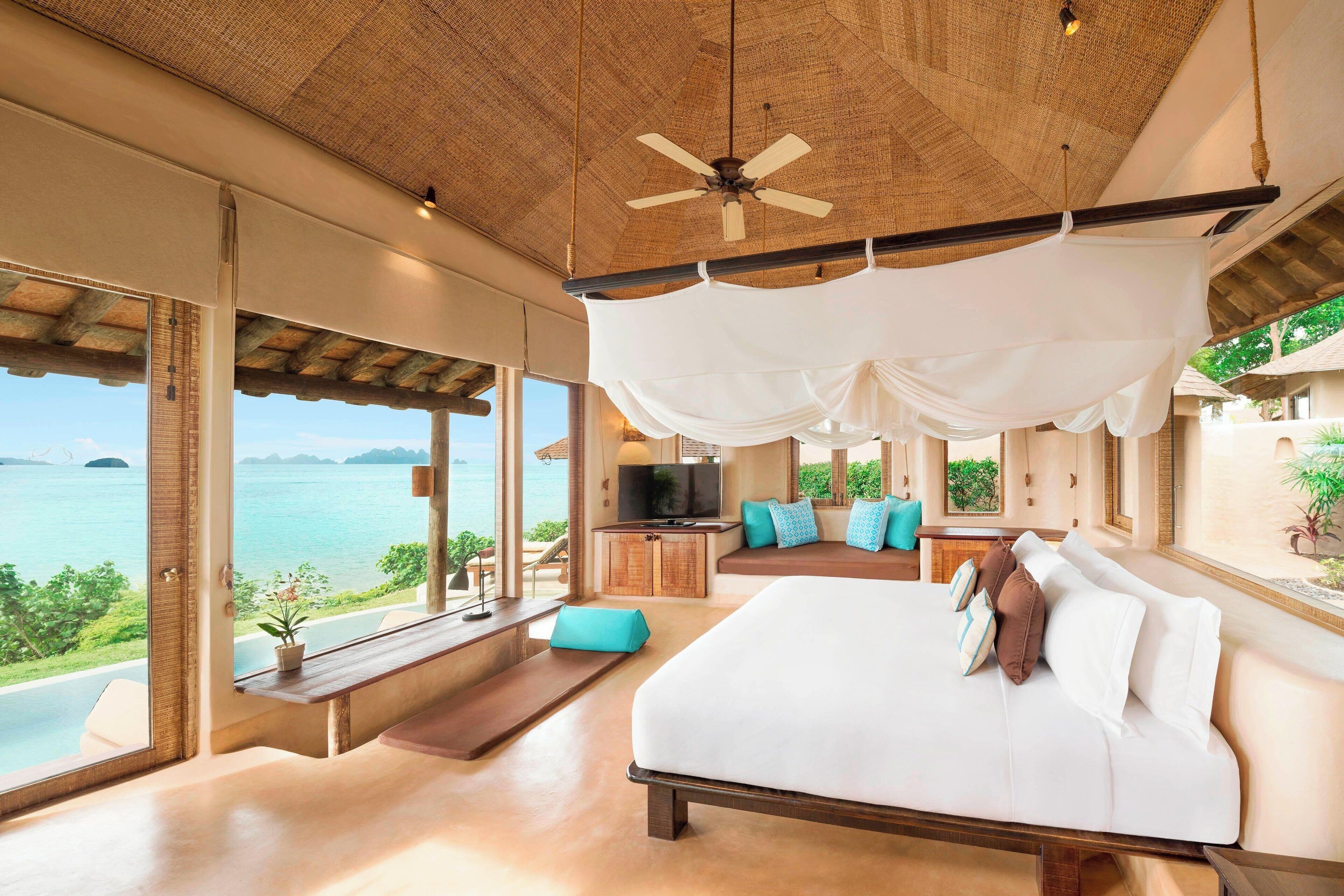 Villa med havudsigt på The Naka Island ved Phuket