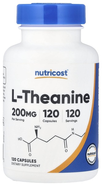 Nutricost L-Theanine 200 mg 120 kapsler