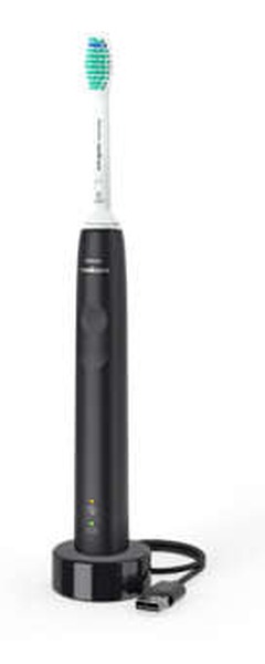 Philips Sonicare 3100 HX3671/14 elektrisk tandbørste i sort