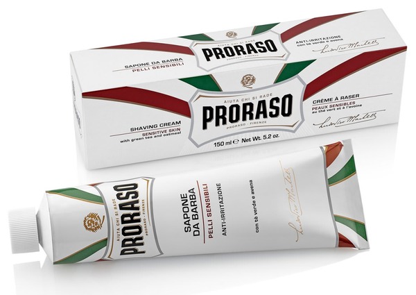 Proraso Shaving Cream Sensitive Green Tea barbercreme