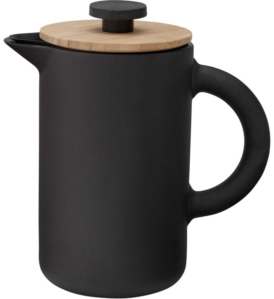 Stelton Theo stempelkande i sort stentøj