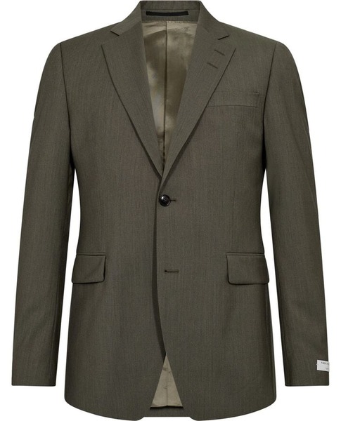 Tiger of Sweden JUSTIN RWS dusty green uldblazer til mænd