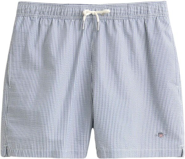 GANT Striped Seersucker Swim Shorts til mænd