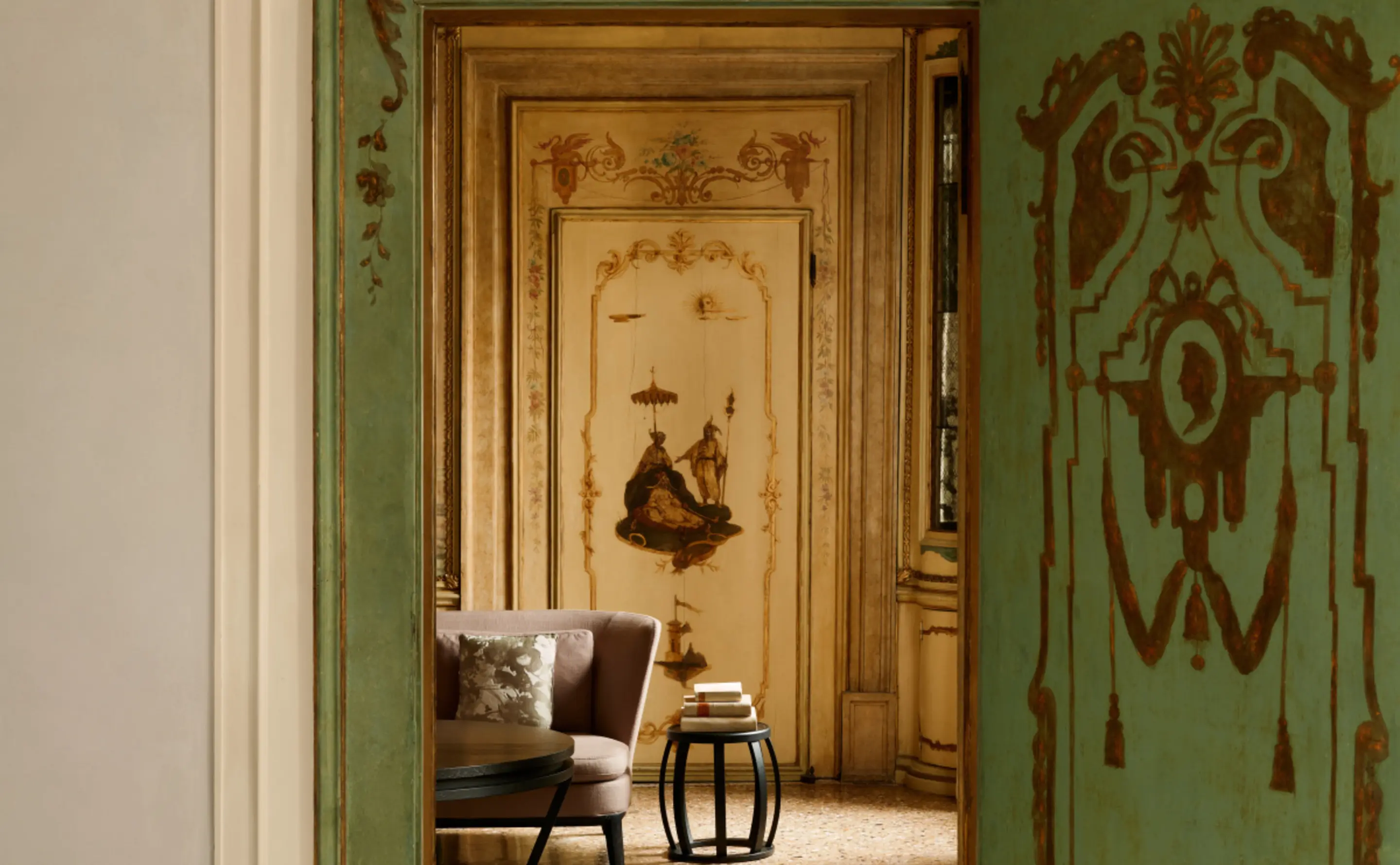 Suite på Aman Venice i Palazzo Papadopoli ved Grand Canal