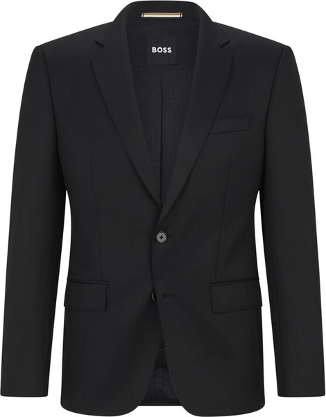 BOSS sort jomfruuld blazer til mænd