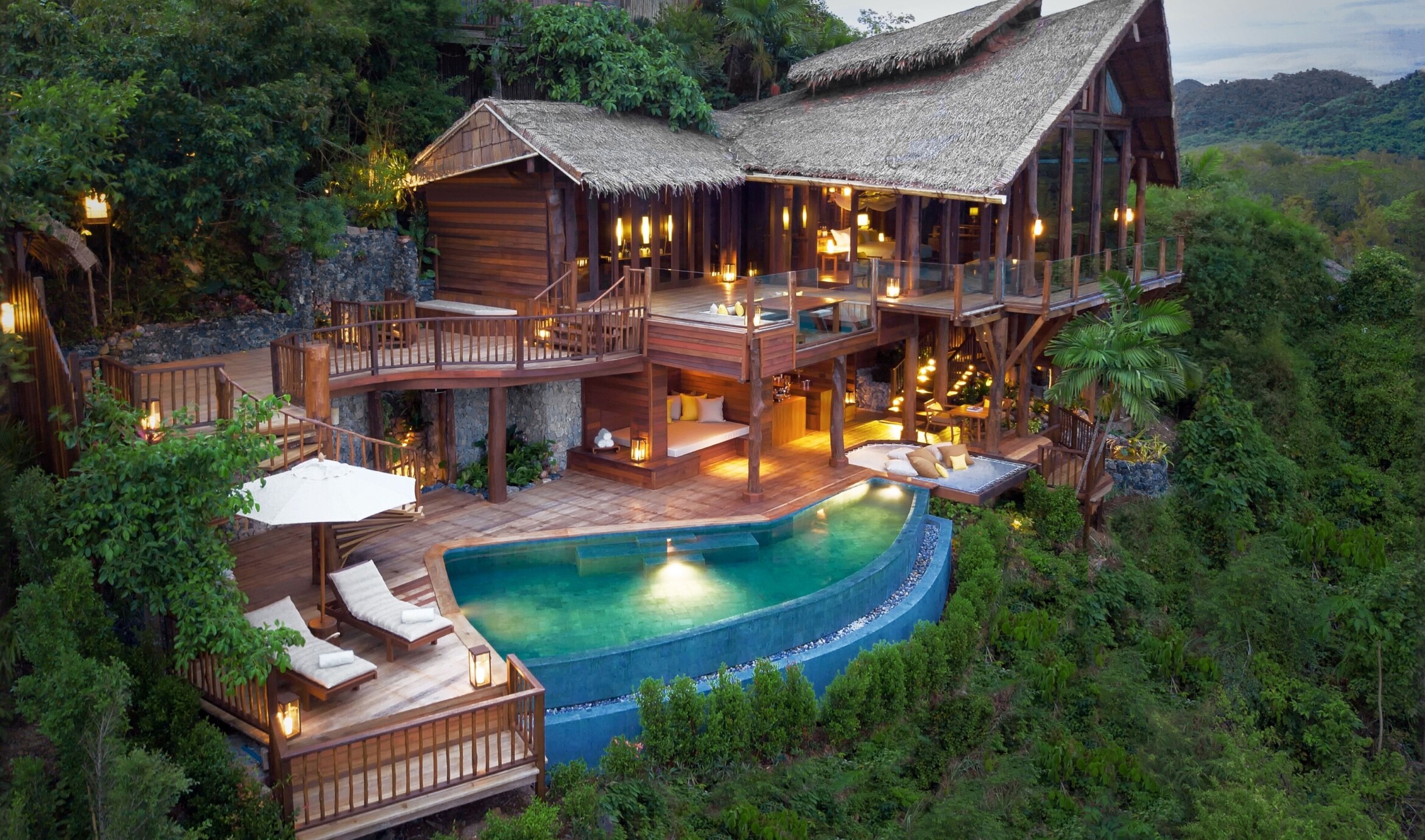 The View-villa hos Six Senses Yao Noi med udsigt over Phang Nga