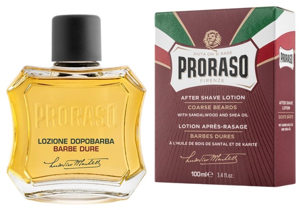 Proraso After Shave Lotion Nourishing Sandalwood and Shea Oil 100 ml