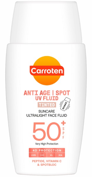 Carroten Antiage og Antispot Face Fluid SPF 50+ 50 ml