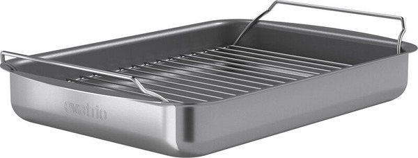 Eva Trio professionel bradepande med rist 35 x 25 cm keramisk Slip-Let